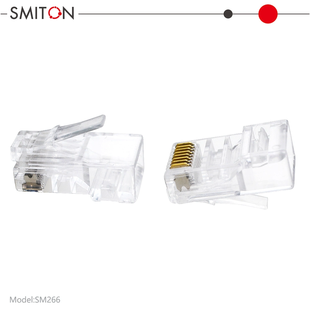 Ethernet RJ45 Connector Cat5 Cat5e CAT6 CAT6A RJ45 Network Cable Connector RJ45 Modular Plug Connector Internet Cable Connector