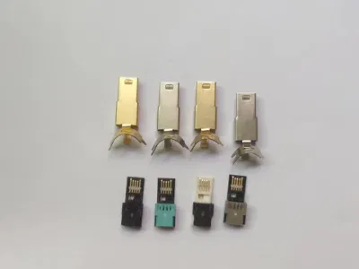 ミニ USB IDC 5 ピン ケーブル コネクタ