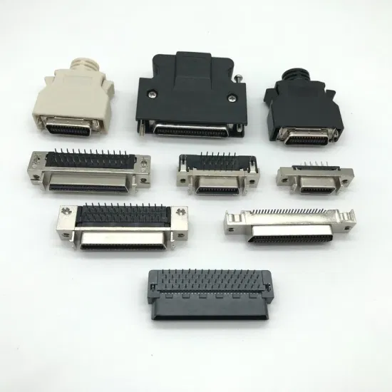 Jiln SCSI SCSI フルプラスチック D タイプ コネクタ工場サプライヤー Io コネクタ